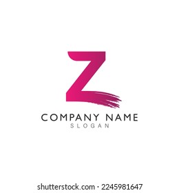 Letter Z logo icon design template elements