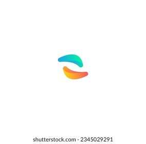 Letter Z logo icon design template elements. 3D Colorful Z letter logo.
