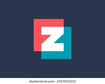 Letter Z logo icon design template elements