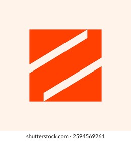 Letter Z logo. Icon design. Template elements. Geometric abstract logos