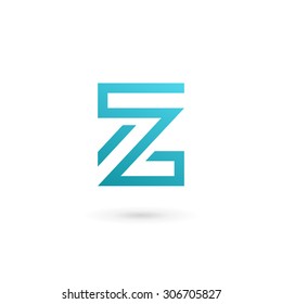 Letter Z logo icon design template elements
