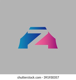 Letter z logo icon design template elements
