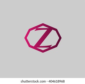 Letter z logo icon design template elements. Vector color sign
