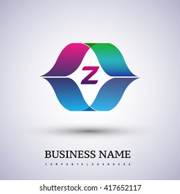 letter Z logo icon design template elements for your application or company identity.