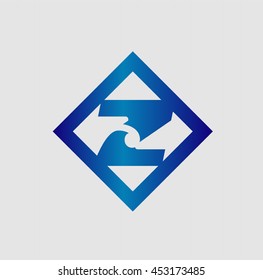 Letter z logo icon design template elements
