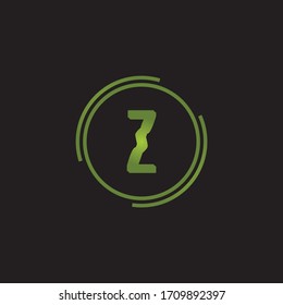 Icono de logotipo Z y plantilla de diseño vectorial.
