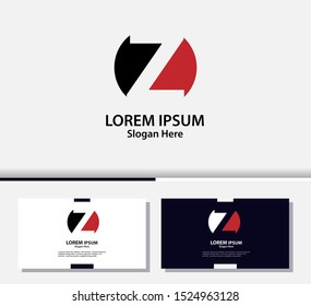 Letter Z logo and icon. vector design template.EPS10