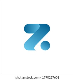 letter Z logo modern concept vector illustration