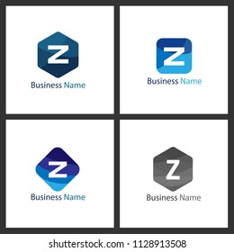 Letter Z Logo Set Design
