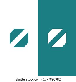 Buchstabe z Logo. einfaches Logo-Design.