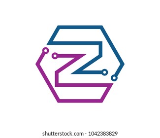 Letter Z Logo Template Design Vector, Emblem, Design Concept, Creative Symbol, Icon