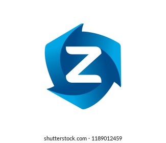 Letter Z Logo Template Design Vector, Emblem, Concept Design, Creative Symbol, Icon
