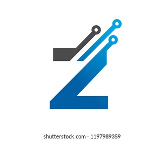 Letter Z Logo Template Design Vector, Emblem, Concept Design, Creative Symbol, Icon