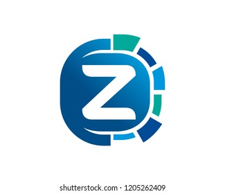 Letter Z Logo Template Design Vector, Emblem, Concept Design, Creative Symbol, Icon