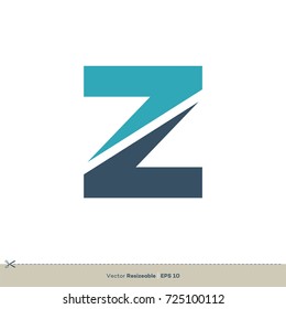 Letter Z Logo Template Illustration Design. Vector EPS 10.