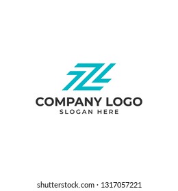 letter z logo template vector