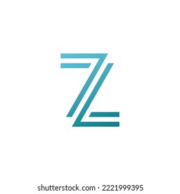 Letter Z Logo, Vektorvorlage. Initiallogo-Design von Creative Z Letter