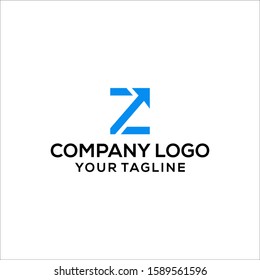Letter Z Logo. Letter W Logo With Creative Modern Business Typography Vector Template. Creative Abstract Letter Z Logo Vector. Z Logo Design.