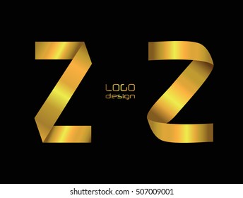 Letter Z logo.Alphabet logo design.Vector logotype.