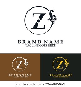 letter Z luxury logo design,suitable for brand identity,logo boutique,logo spa,logo restaurant,logo hotel and etc