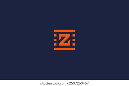 brief z microchip logo symbol design vektor design vorlage inspiration