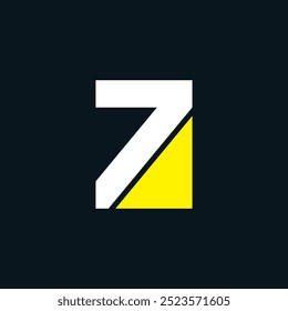 Letter Z Minimal Business Logo | Multicolor Z Letter Typography Symbol