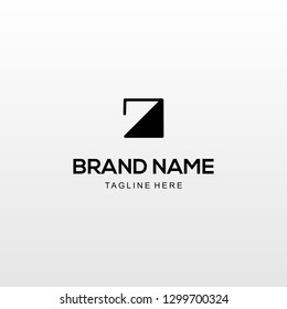 Letter Z Minimalist Abstract Creative Monogram Business Logo
