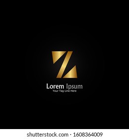 "letter Z". Minimalist, simple,digital and modern logo design.
