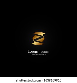 "letter Z". Minimalist, simple,digital and modern logo design.