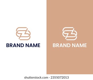 Letter Z monogram premium logo design vector