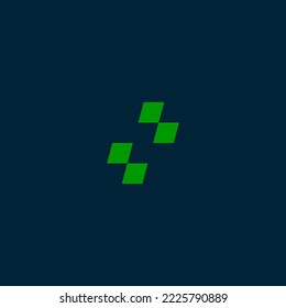 letter z negative space logo design vector illustration template