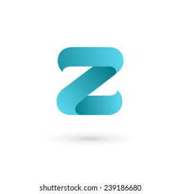 Letter Z number 2 logo icon design template elements