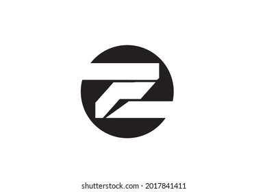 Letter Z On Circle Logo Design Template 
