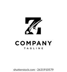 Letter Z Oryx Logo Icon Vector
