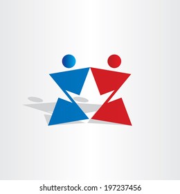 letter z people arrow
