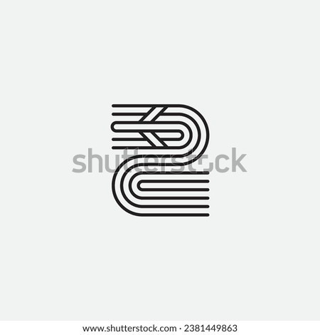 Letter z plane logo design illustration vector template