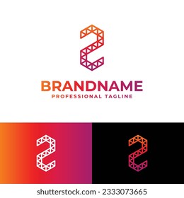 Letter Z Polygon Logo, suitable for business related to polygon with Z initial.