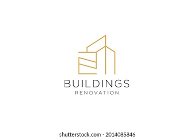 Letter Z for Real Estate Remodeling Logo. Construction Architecture Building Logo Design Template.