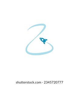 Logo-Design von Letter Z
