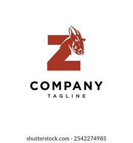 Letra Z Saola logo icon Vector