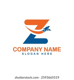 Letter Z for Shopping Logo template, ecommerce icon. Alphabet Z bag design concept vector logo