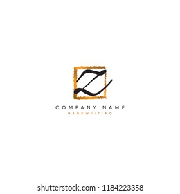 LETTER Z SIGNATURE LOGO OR LOGO DESIGN FOR ILLUSTRATION USE