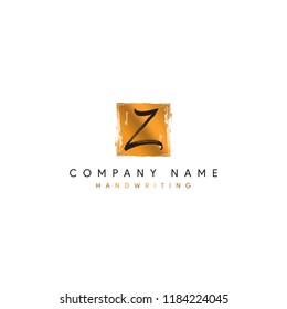 LETTER Z SIGNATURE LOGO OR LOGO DESIGN FOR ILLUSTRATION USE