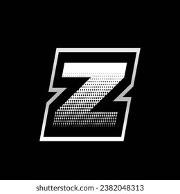 Letter Z Speed Logo Design Template Inspiration, Vector Illustration For Sticker, Racing.