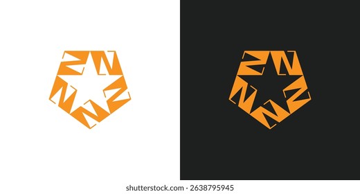 Letter Z Star Hexagon Logo Design