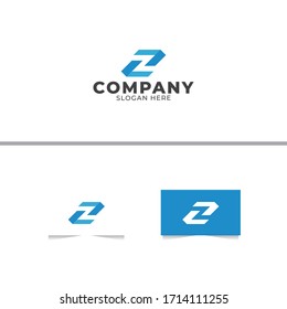 Letter Z Tech Logo Design Template