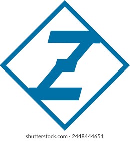 Letter z vector logo font