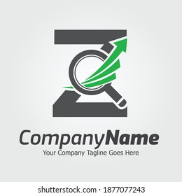 Letter Z vector logo template, Colorful Letter Z logo, Financial Company Logo, Financial Institute Advisors Logo Design Template Vector Icon