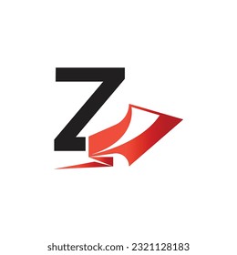 Letter Z vector logo template, Colorful Letter Z logo, Financial Company Logo, Financial Institute Advisors Logo Design Template Vector Icon