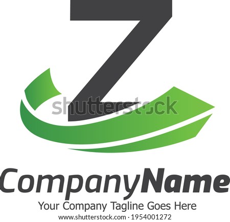 Letter Z vector logo template, Colorful Letter Z logo, Financial Company Logo, Financial Institute Advisors Logo Design Template Vector Icon